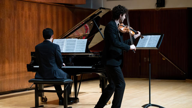 Sonatenabend, at Juilliard School (Site) Sonatenabend, at Juilliard School (Site)