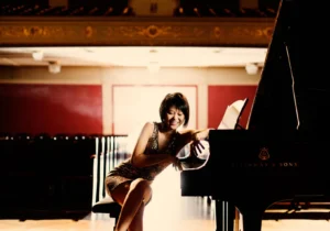 Gustavo Dudamel and Yuja Wang, at Lincoln Center